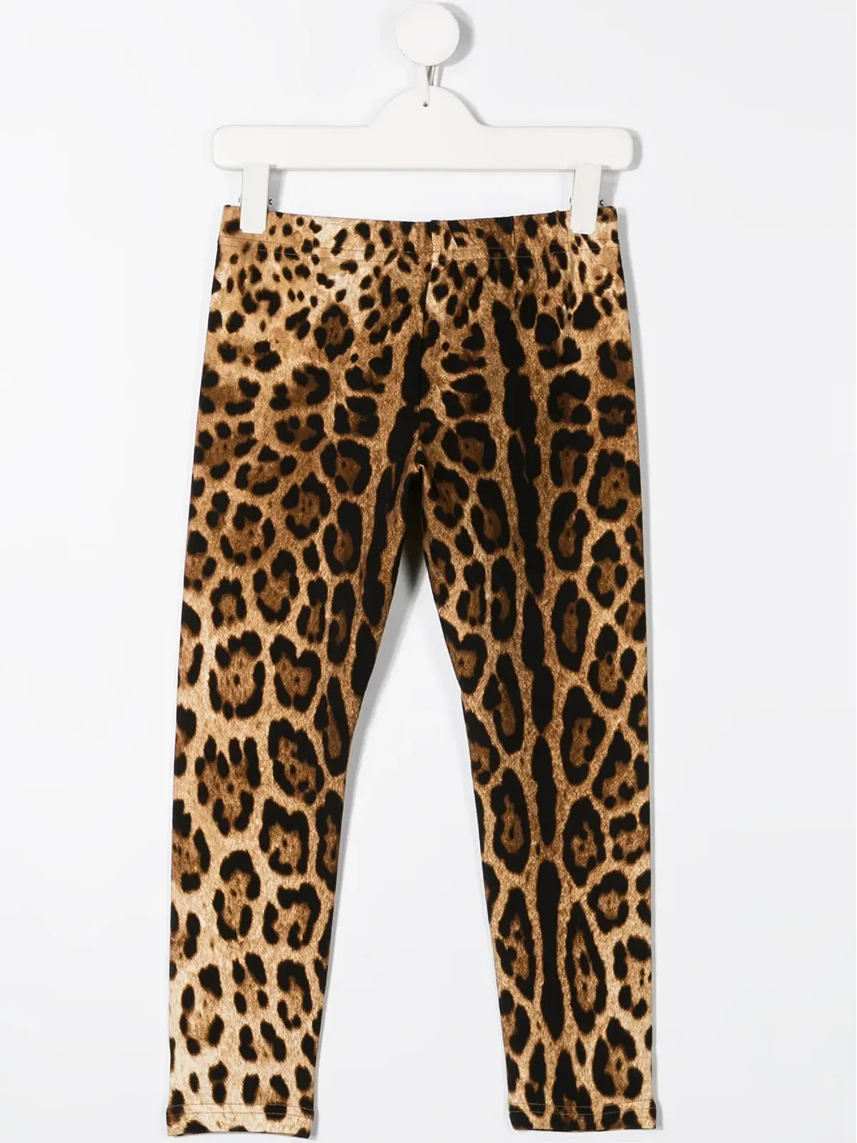 Dolce & Gabbana Kids インタークロック leopard-print レギンス - 画像2