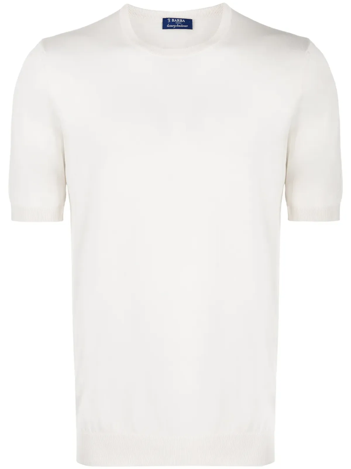 Barba ニット無地Tシャツ - 画像1