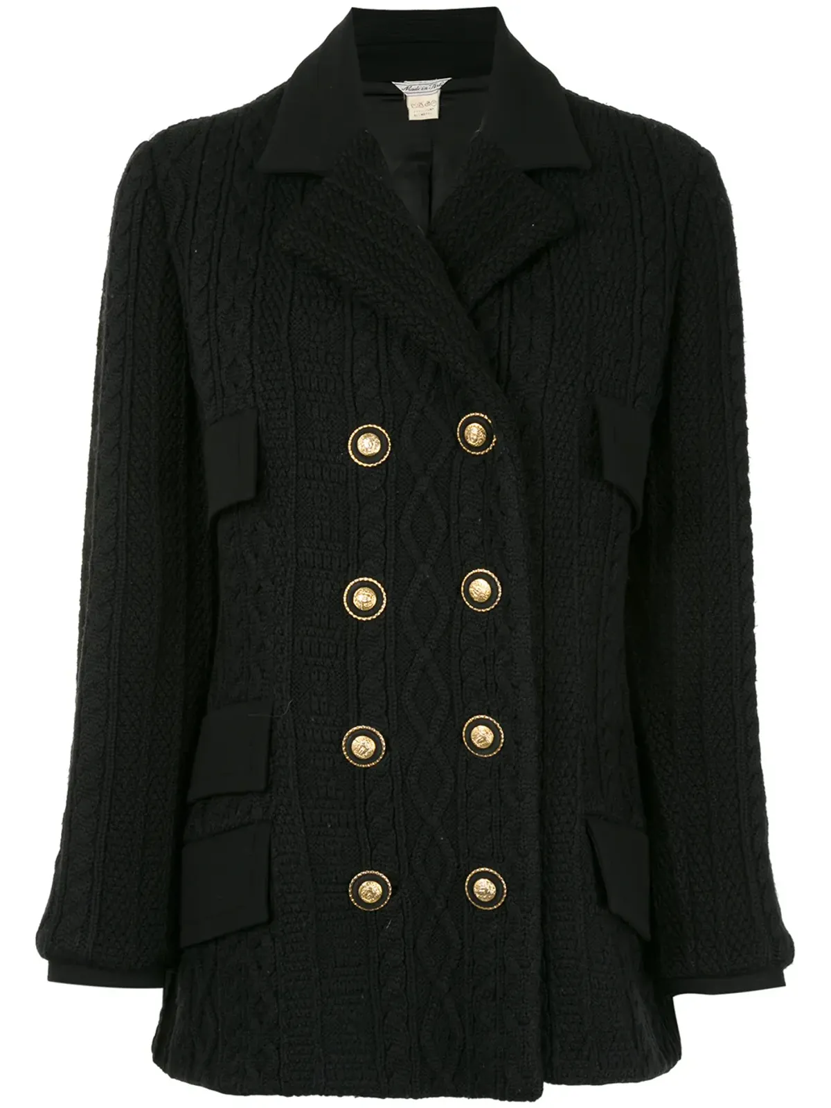 Versace Pre-Owned メドゥーサボタン ダブルブレスト ロングスリーブ ジャケット - 画像1