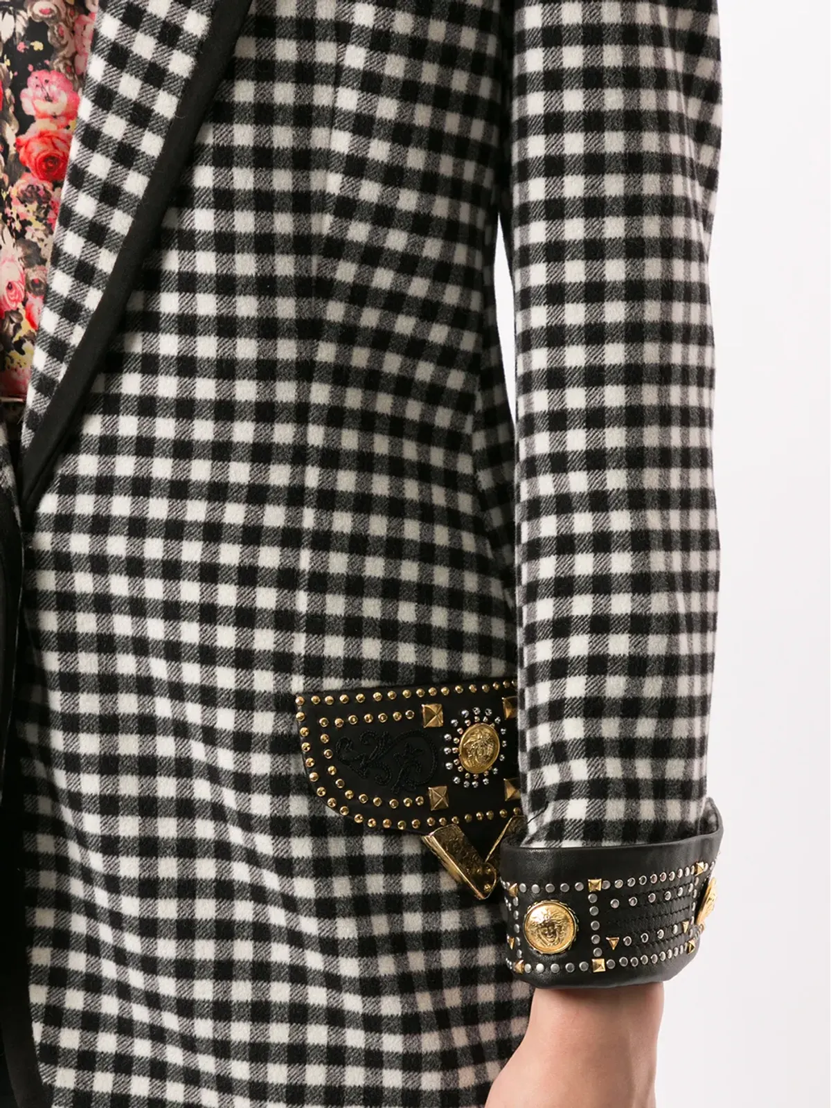 Versace Pre-Owned 長袖コートジャケット - 画像5