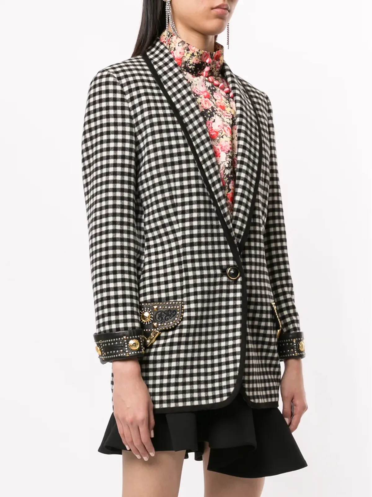 Versace Pre-Owned 長袖コートジャケット - 画像3