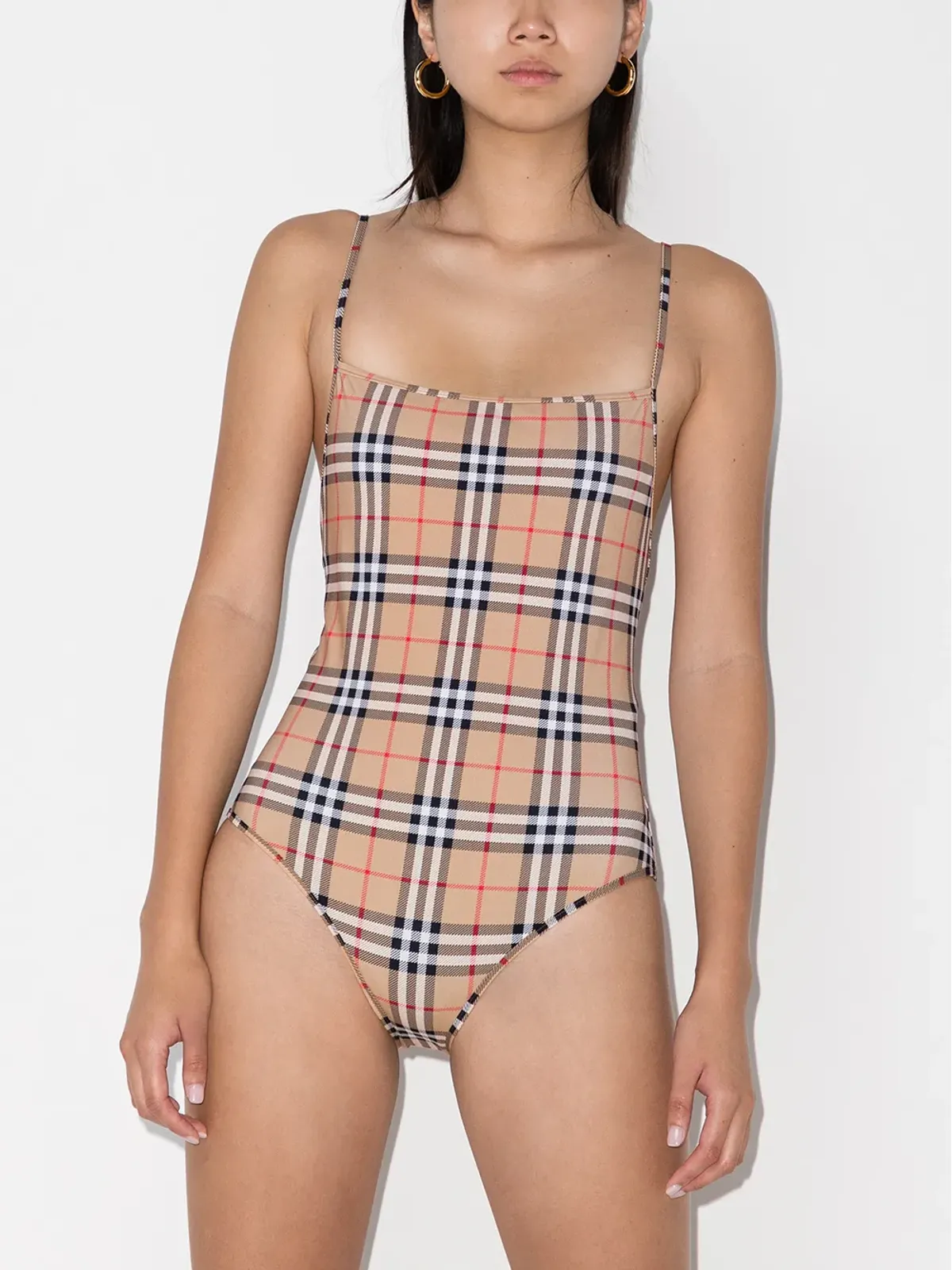 Burberry ヴィンテージチェック柄 水着 - 画像2