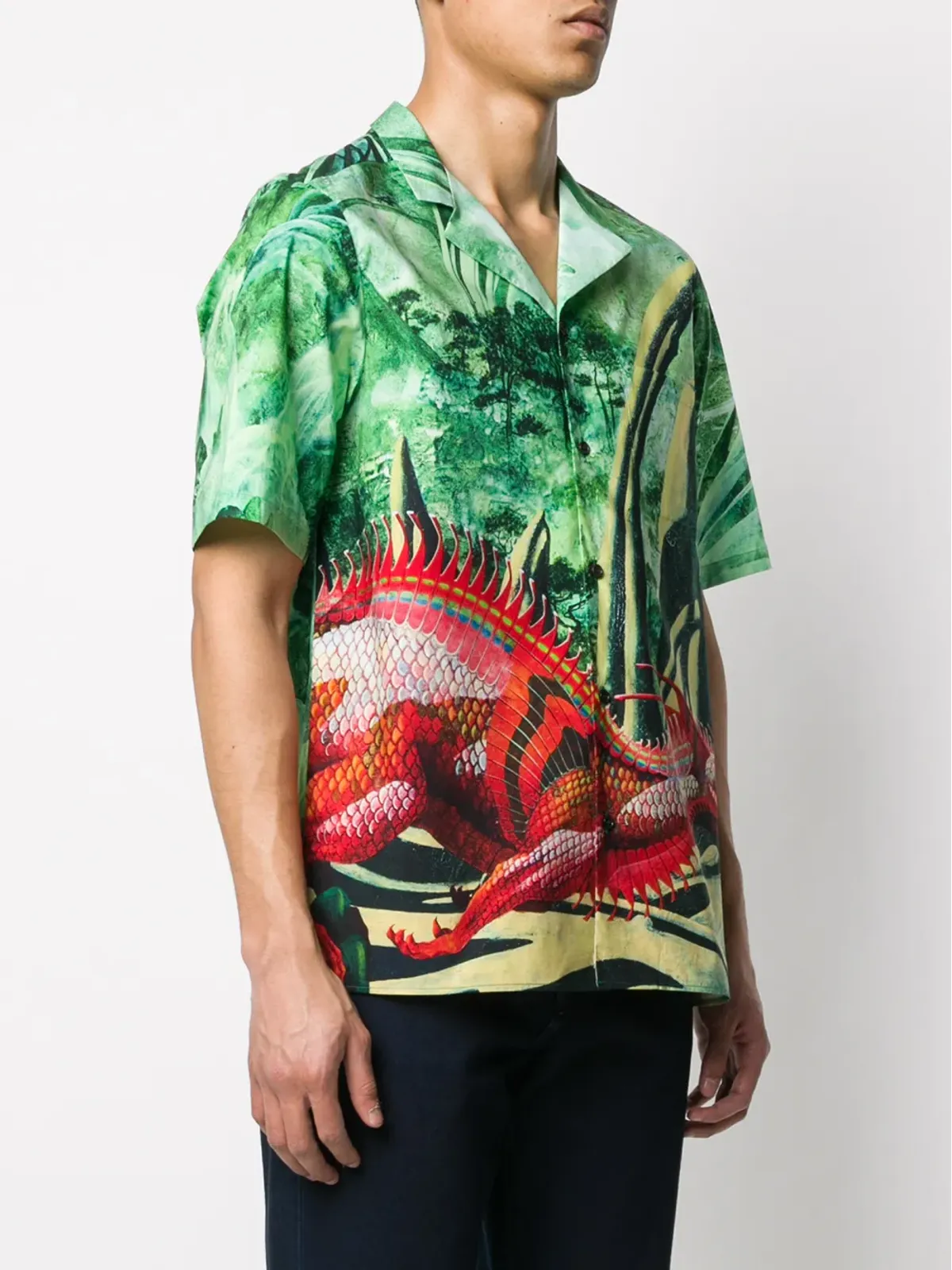 Valentino Garavani グラフィックプリントシャツ - 画像3