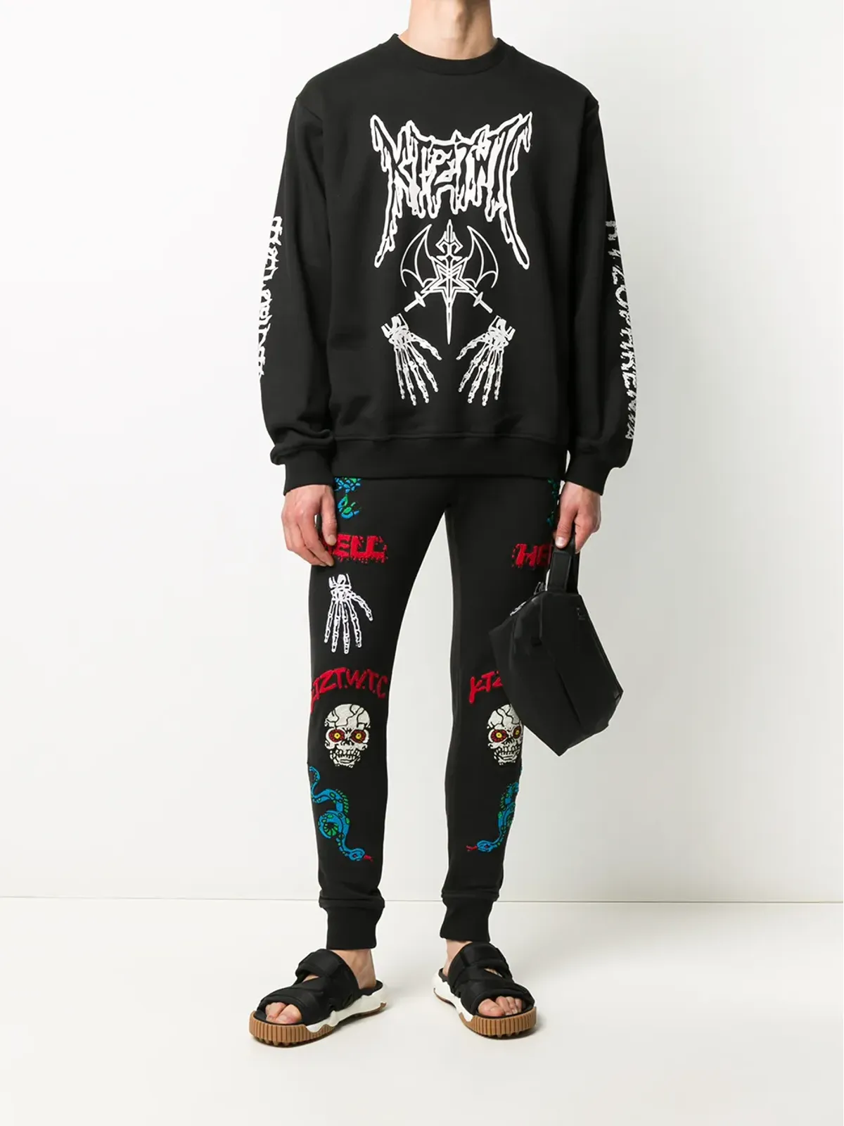KTZ Dead Metal クルーネック スウェットシャツ - 画像2