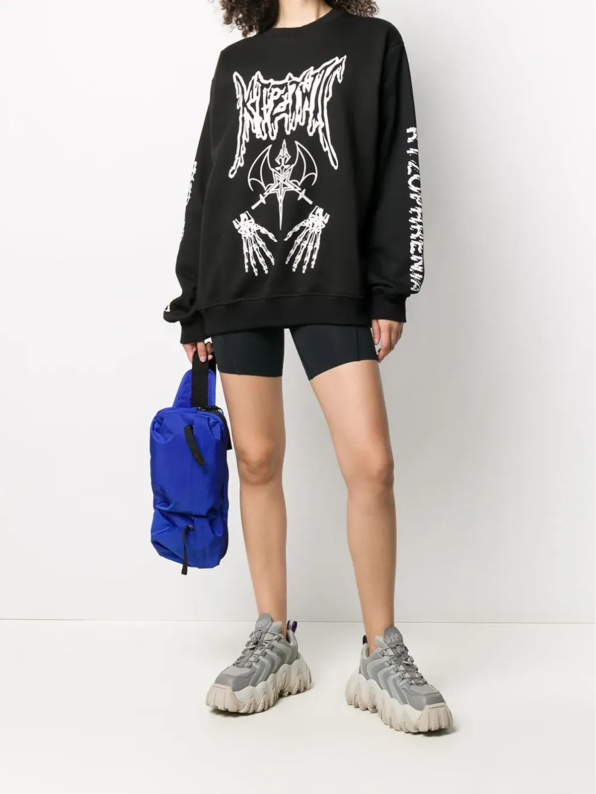 KTZ Dead Metal クルーネック スウェットシャツ - 画像3