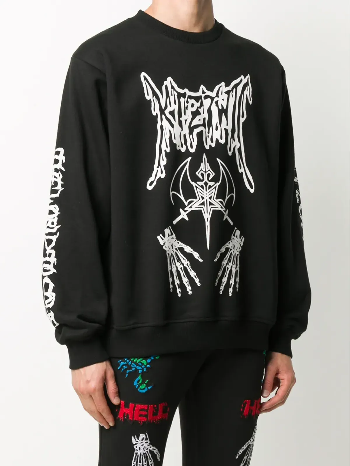 KTZ Dead Metal クルーネック スウェットシャツ - 画像4