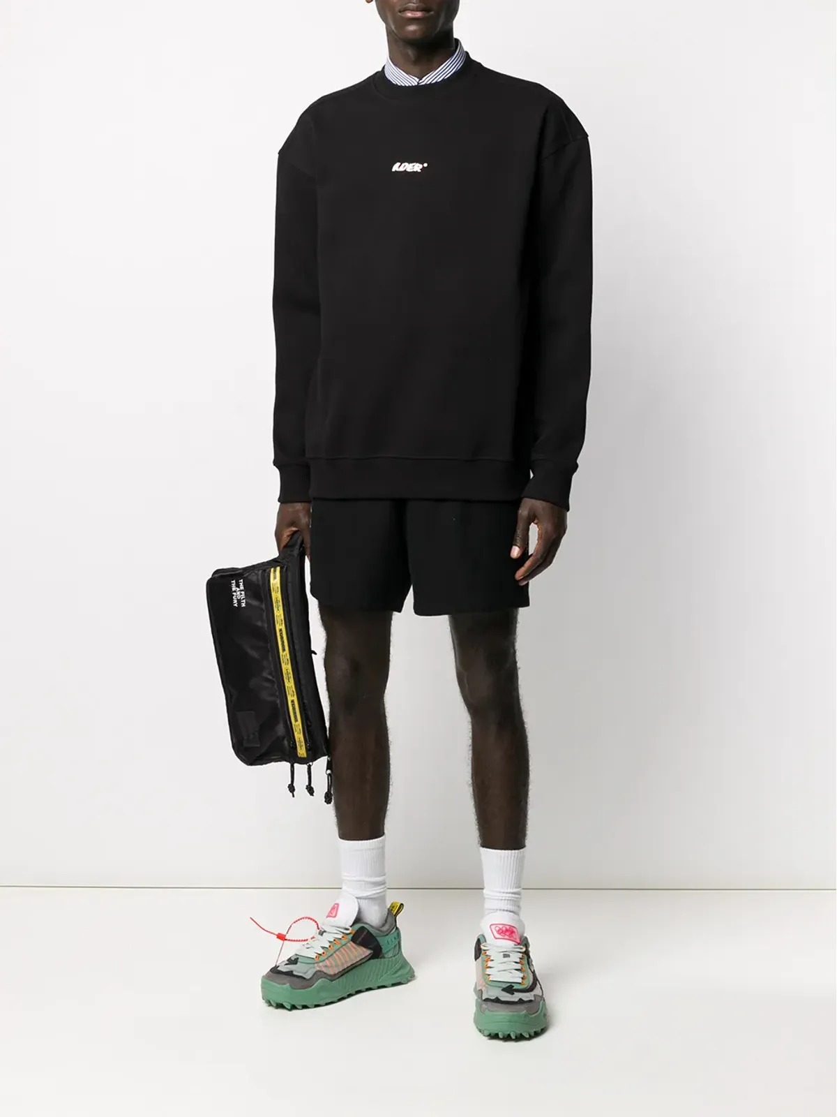 Ader Error ロゴプリントスウェットシャツ - 画像2