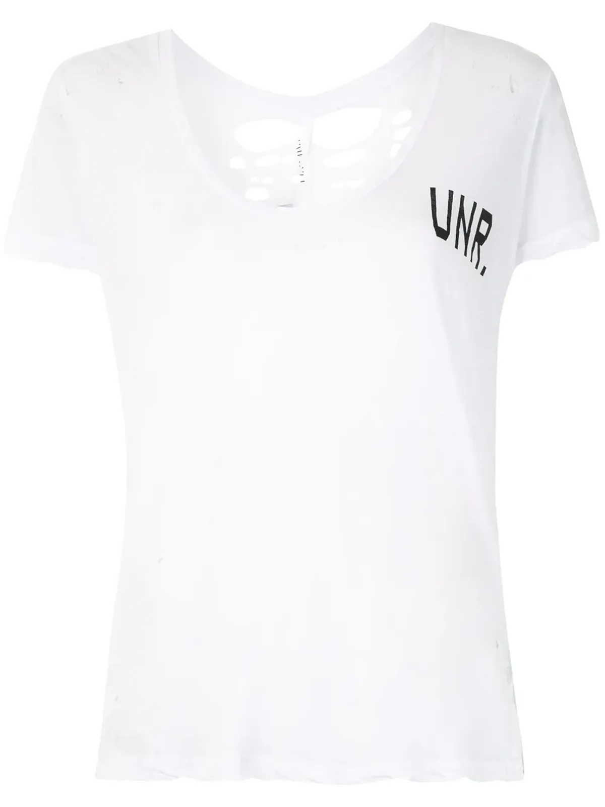 UNRAVEL PROJECT ダメージ加工プリントTシャツ - 画像1