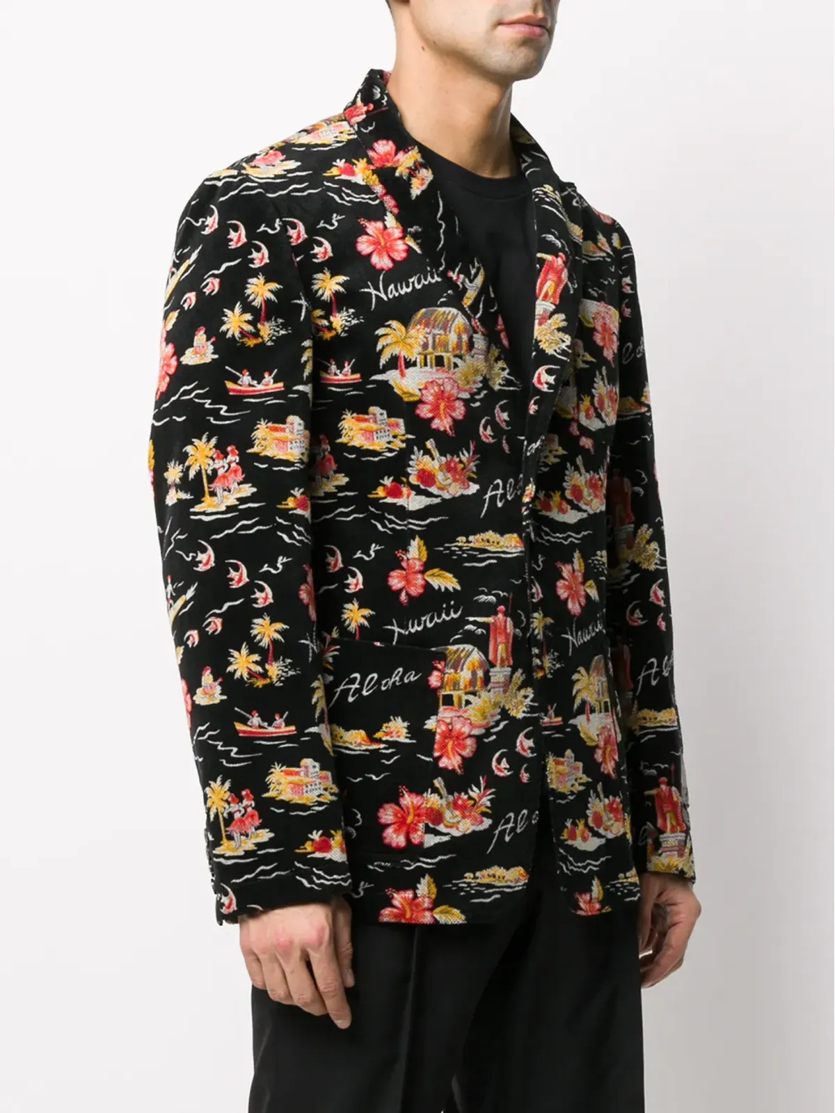 Buscemi 長袖花柄ブレザー - 画像3