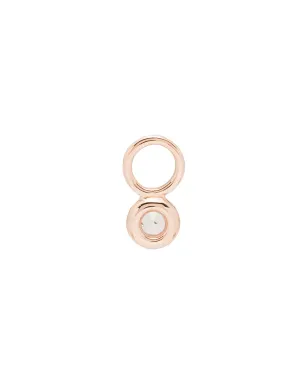 Roxanne First 14K ローズゴールド ダイヤモンド シングルチャーム - ピンク - サムネイル3
