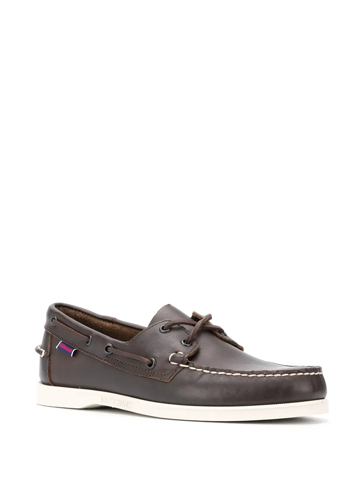 Sebago レースディテール ボートシューズ - ブラウン - 画像2
