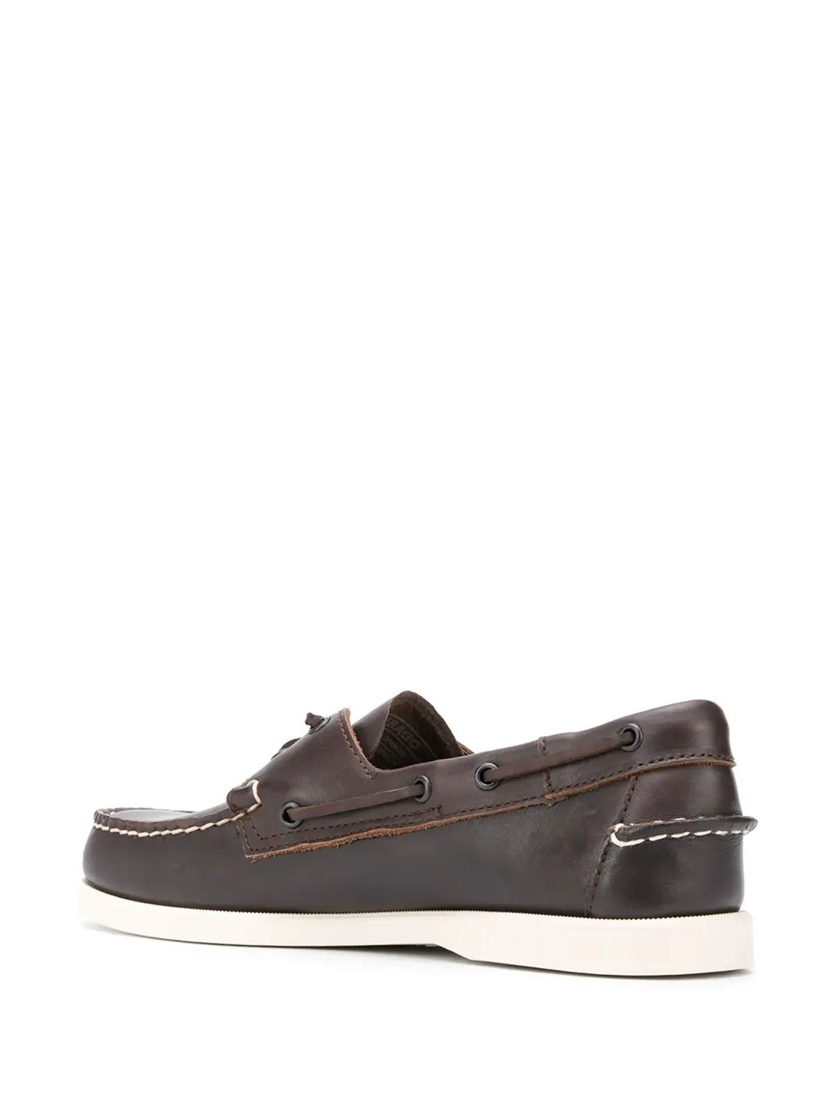 Sebago レースディテール ボートシューズ - ブラウン - 画像3