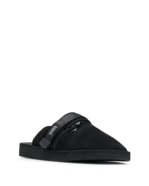 Suicoke タッチストラップスリッパ - ブラック - サムネイル2