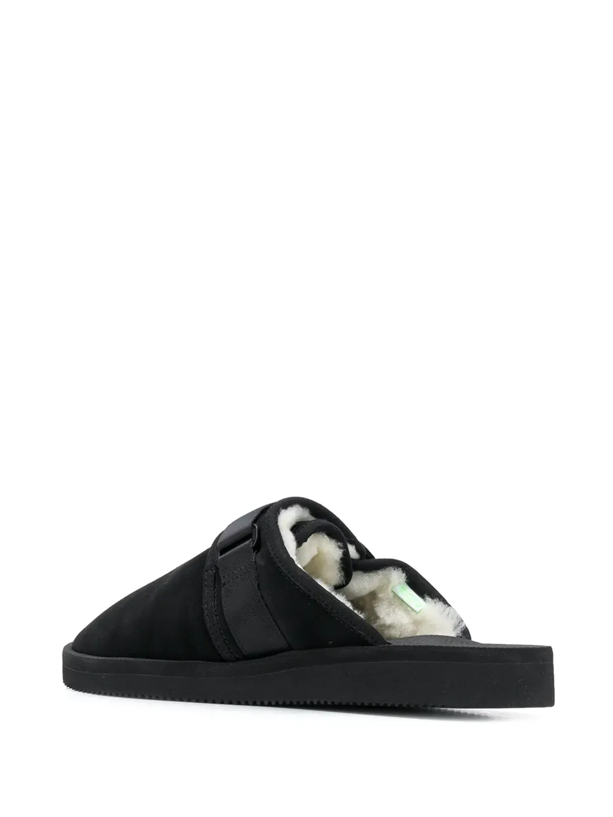 Suicoke タッチストラップスリッパ - ブラック - 画像3