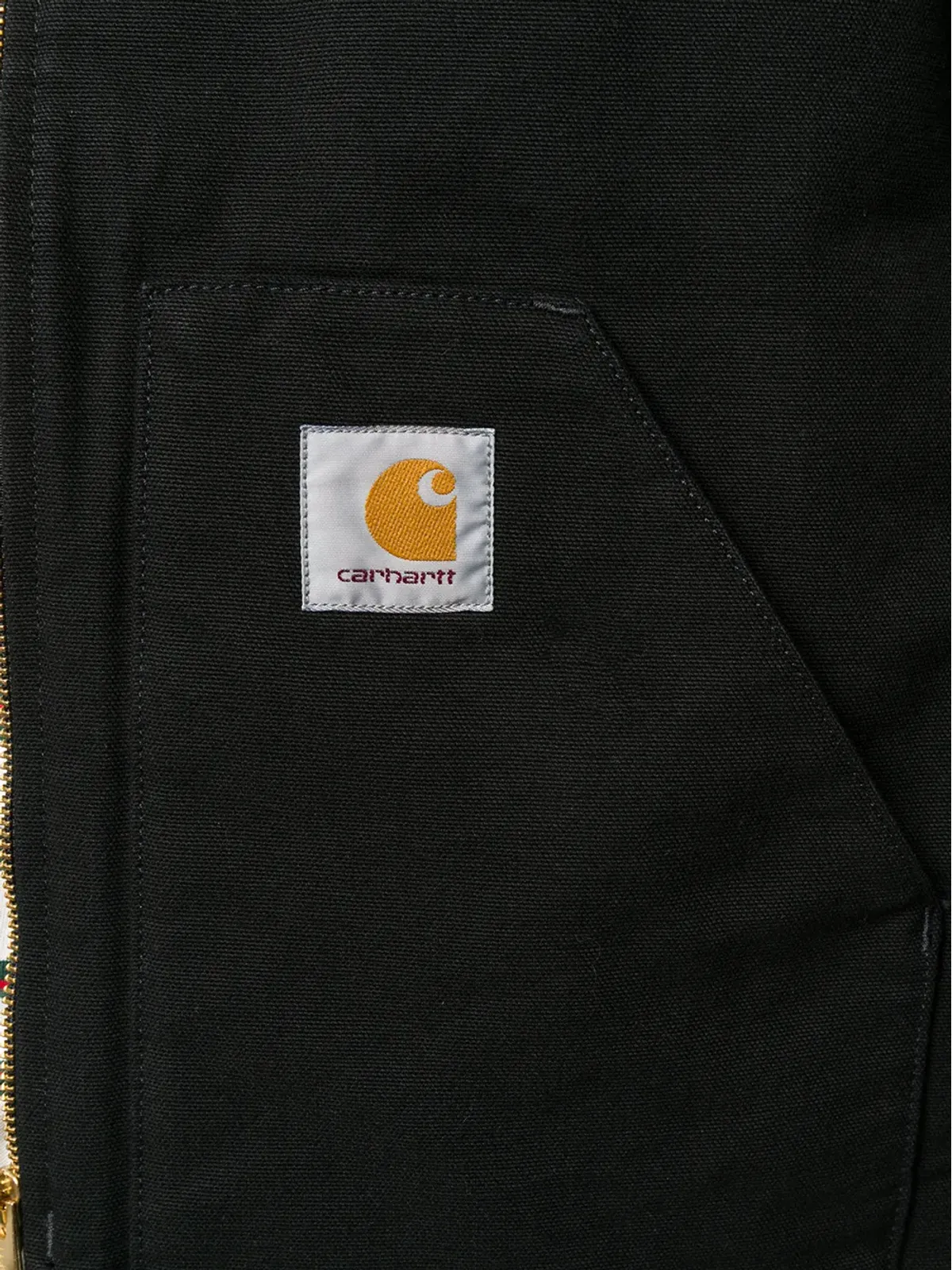 Carhartt WIP ロゴパッチ付きジップベスト - 画像5