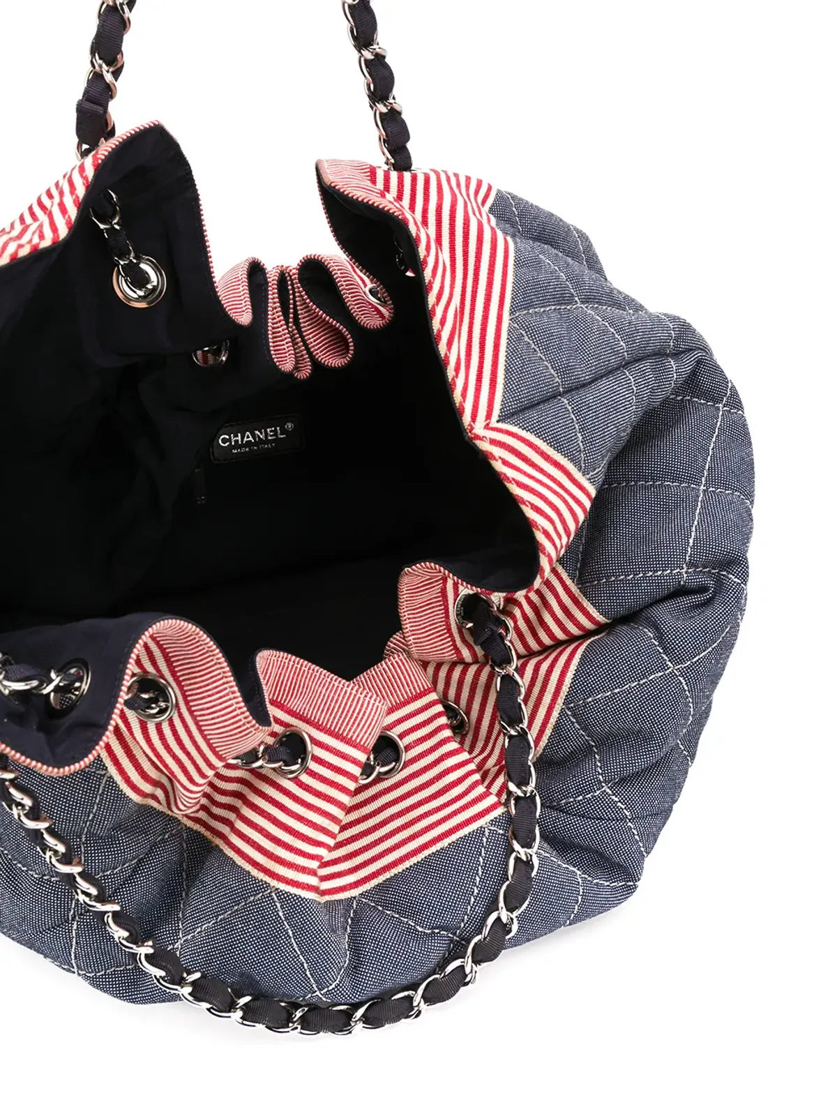 CHANEL Pre-Owned CCダイヤモンドキルト トートバッグ - 画像5