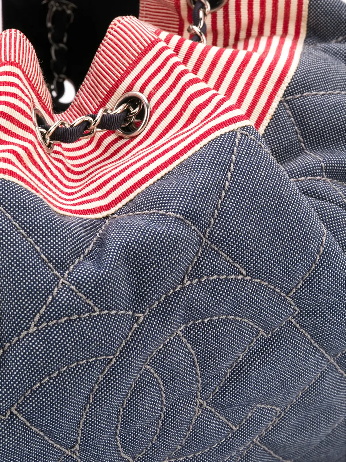CHANEL Pre-Owned CCダイヤモンドキルト トートバッグ - 画像4