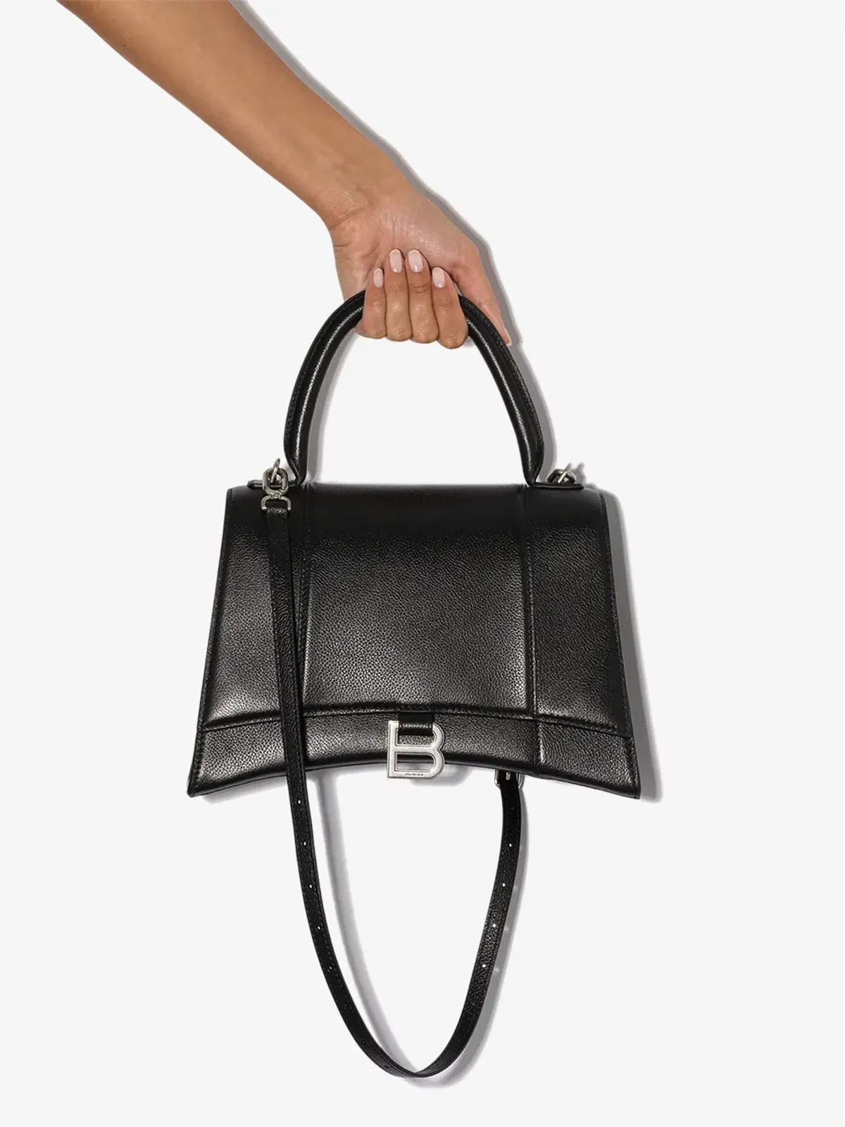 Balenciaga ミディアム Hourglass ショルダーバッグ - 画像4