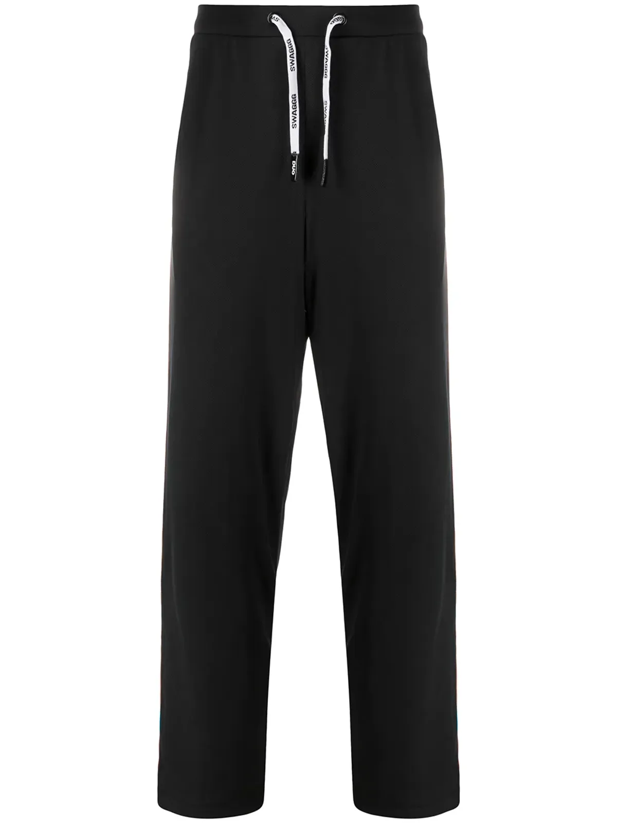DUOltd stripe detail long jogging pants - 画像1