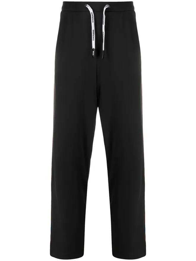 DUOltd DUOltd stripe detail long jogging pantsの商品画像