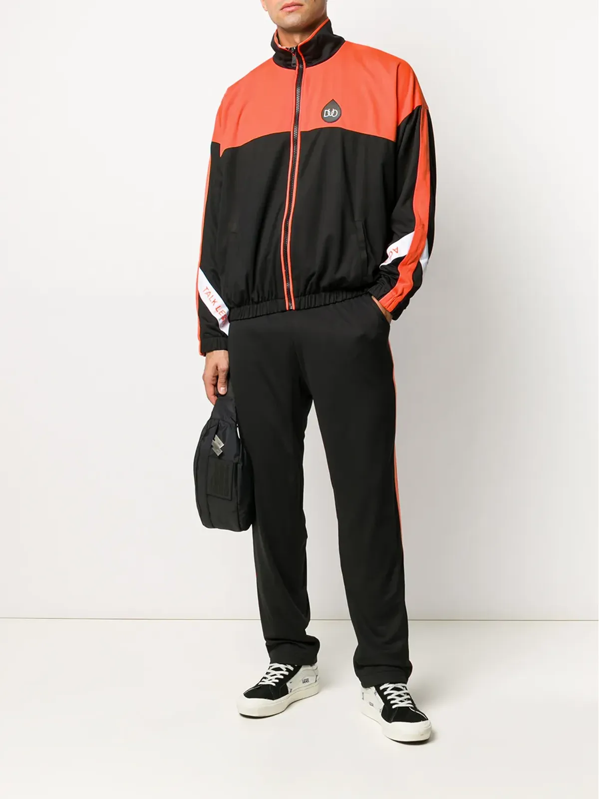 DUOltd stripe detail long jogging pants - 画像2