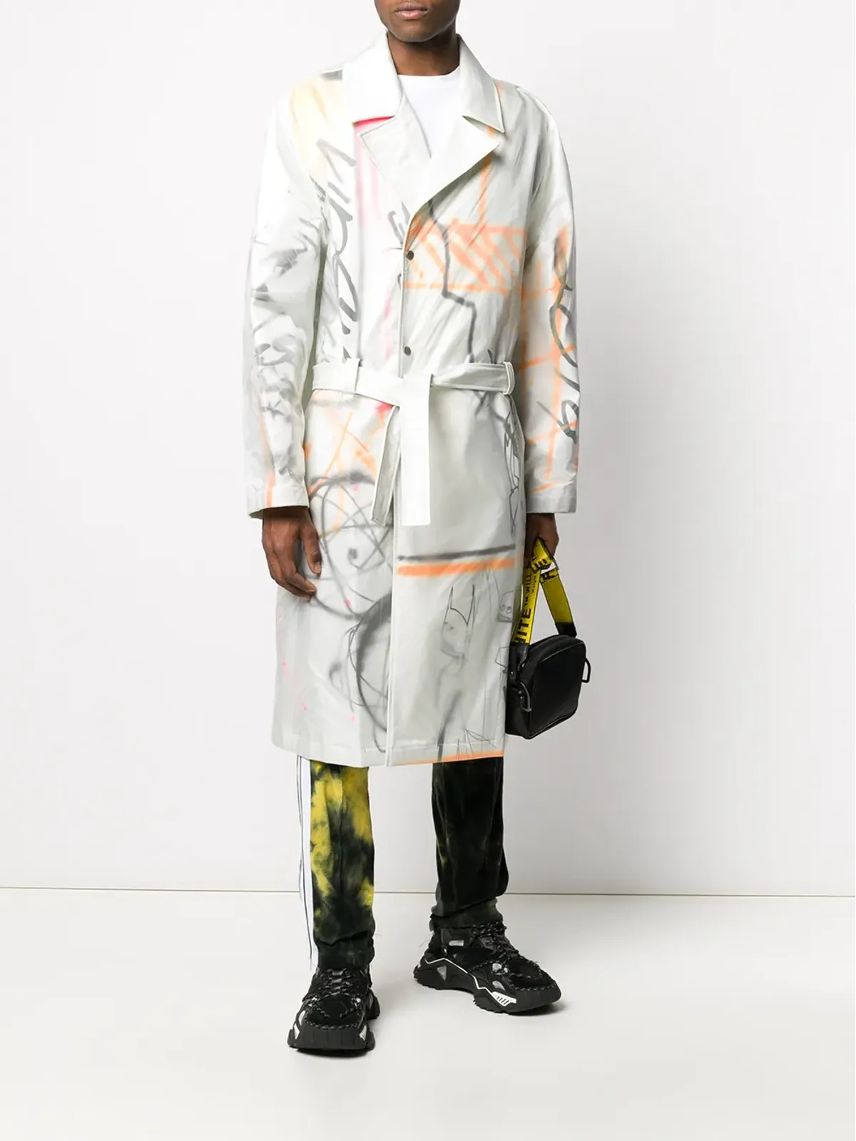 Off-White Futura トレンチコート - 画像2