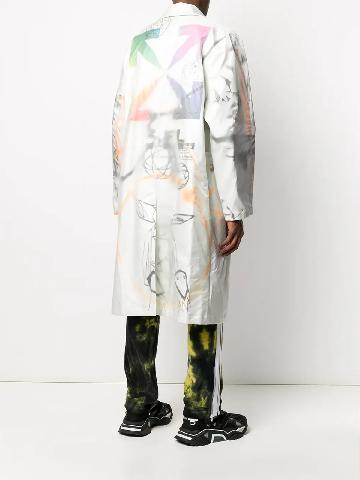 Off-White Futura トレンチコート - 画像4