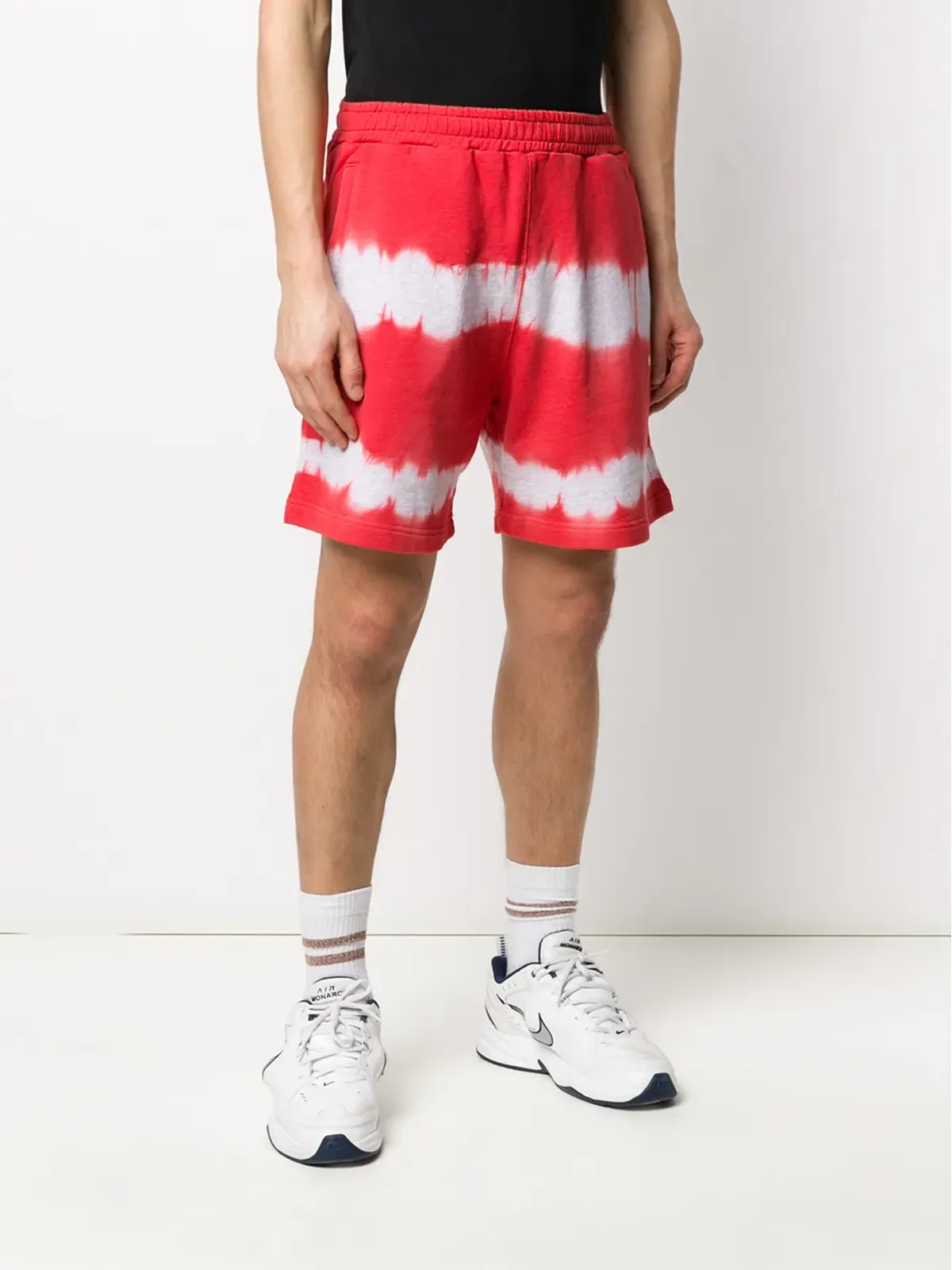 MSGM タイダイ柄 トラックショーツ - 画像3