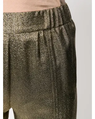 Saint Laurent メタリックエフェクト テーパードパンツ - サムネイル5