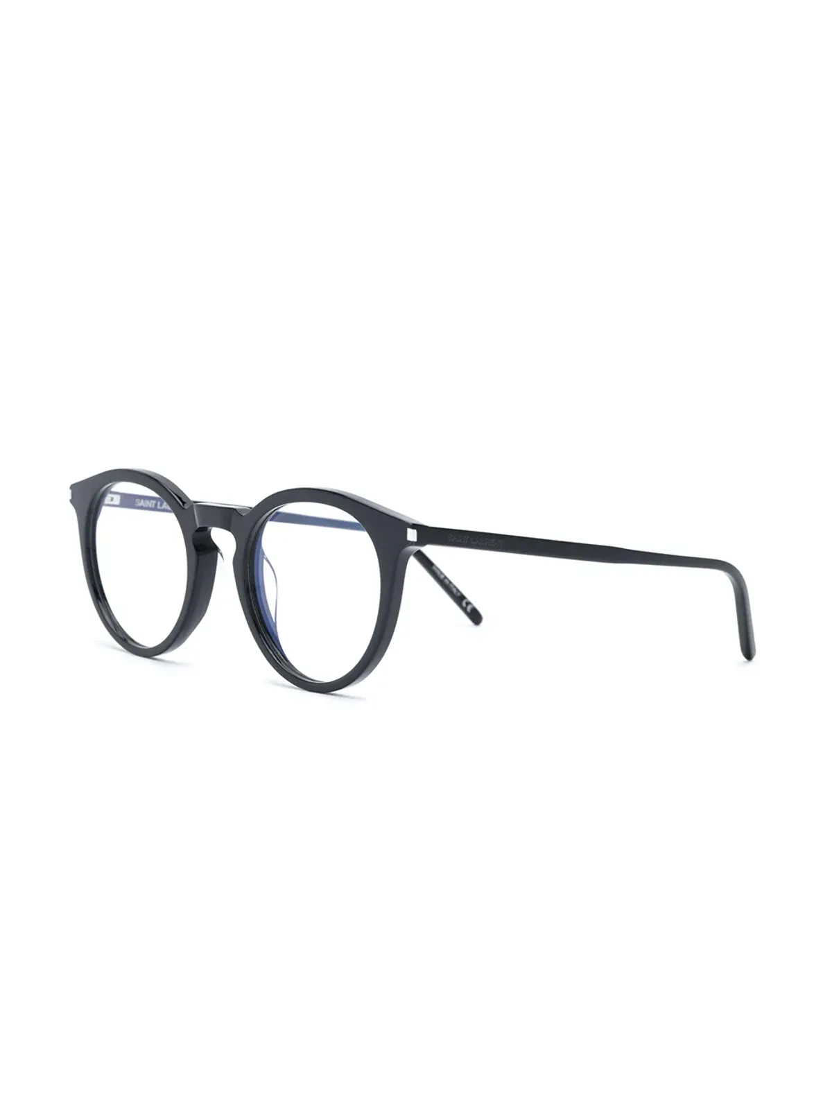 Saint Laurent Eyewear SL347 ラウンドフレーム眼鏡 - Black - 画像2