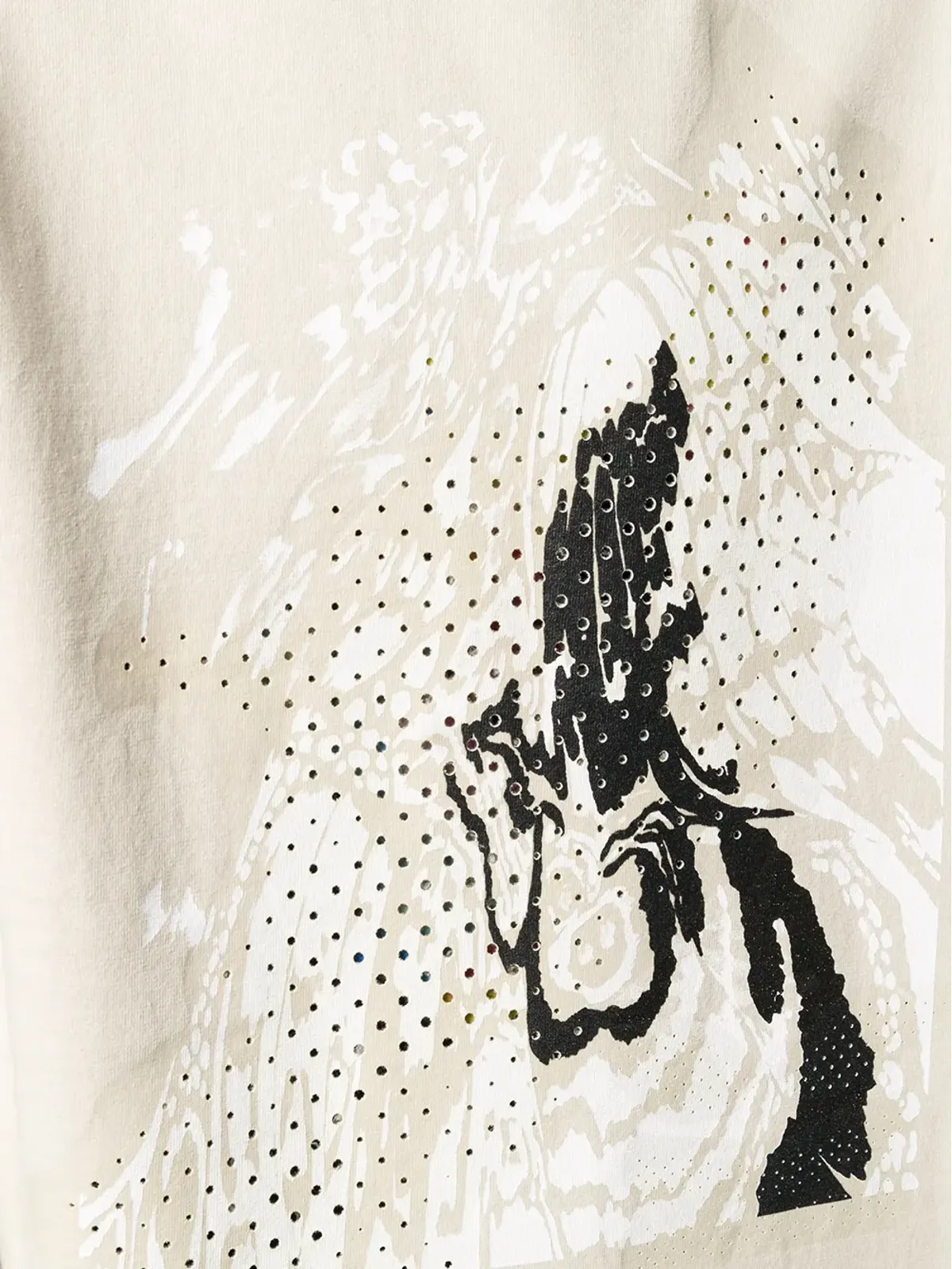 1017 ALYX 9SM abstract-print perforated sweatshirt - Neutrals - 画像5