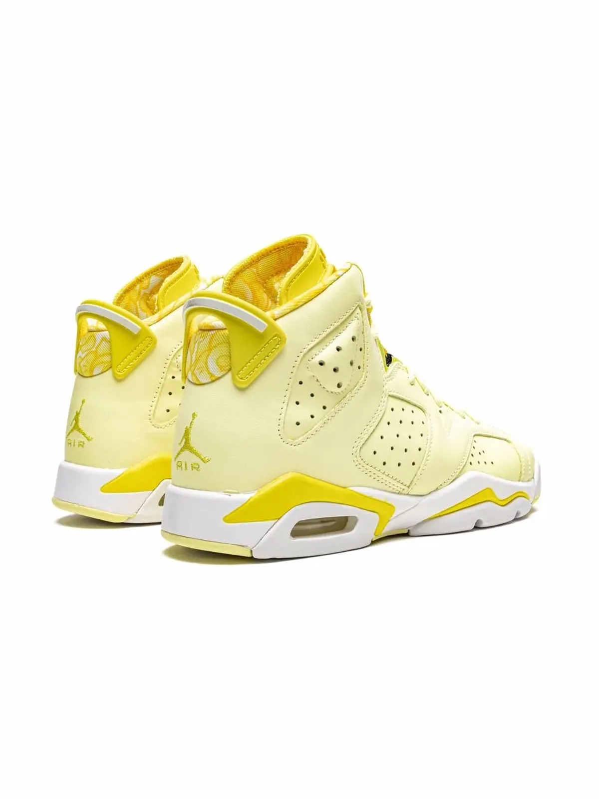 Jordan Kids エアジョーダン 6「Citron Tint/Floral」スニーカー - イエロー - 画像3