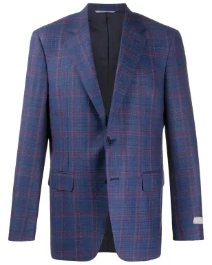 Canali シングルブレスト チェック柄ブレザー - サムネイル1
