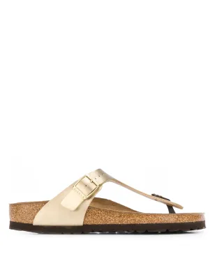 Birkenstock Gizeh スリップオン サンダル ゴールド - サムネイル1