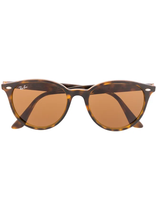 Ray-Ban Ray-Ban ラウンドフレーム tortoise-shell サングラス（ブラウン）の商品画像