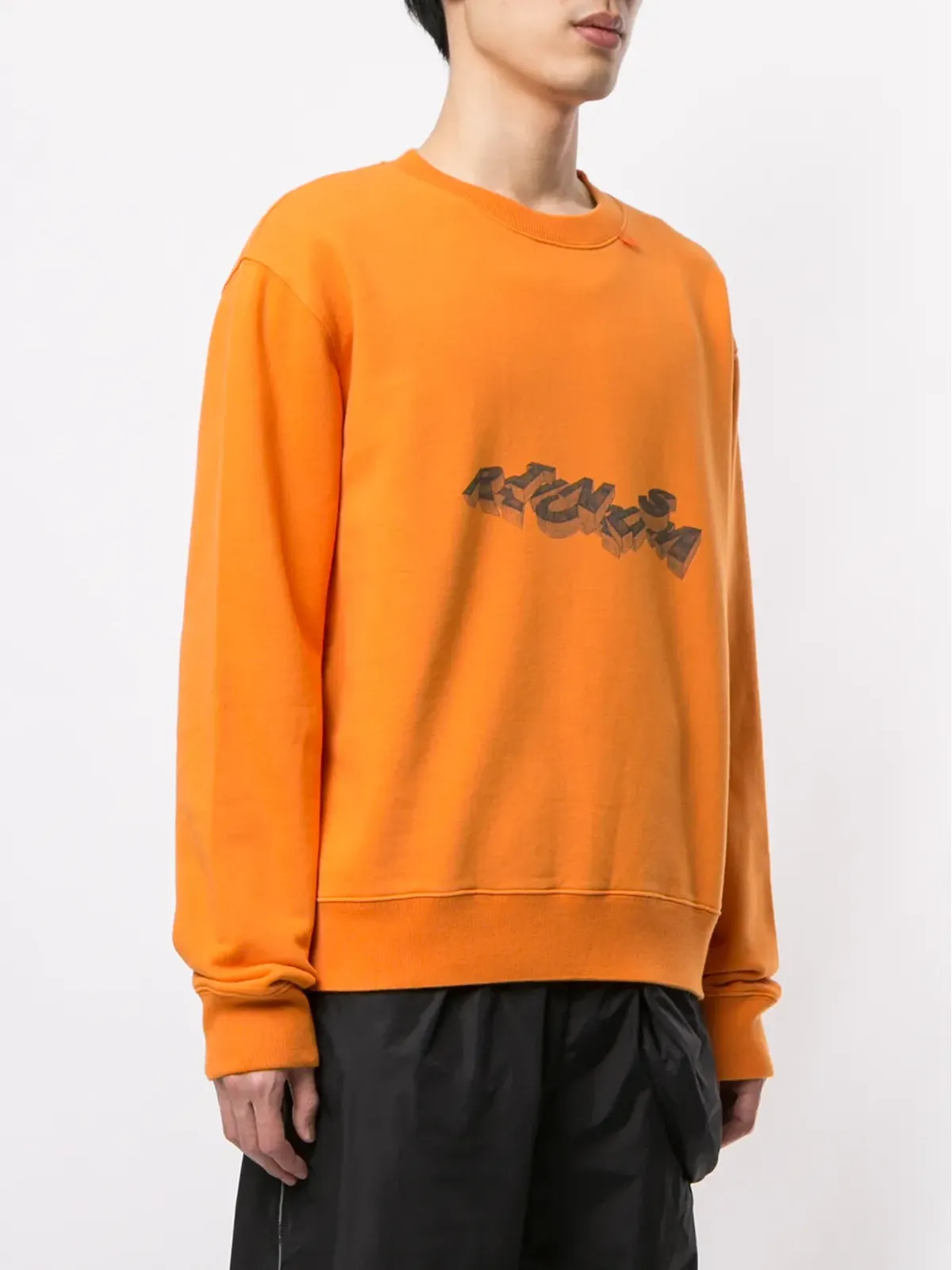 Off-White 3D Pencil クルーネック スウェットシャツ - Orange - 画像3