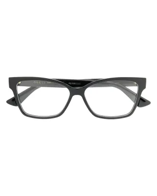 Gucci Eyewear GG0634O 長方形フレーム眼鏡 ブラック - サムネイル1