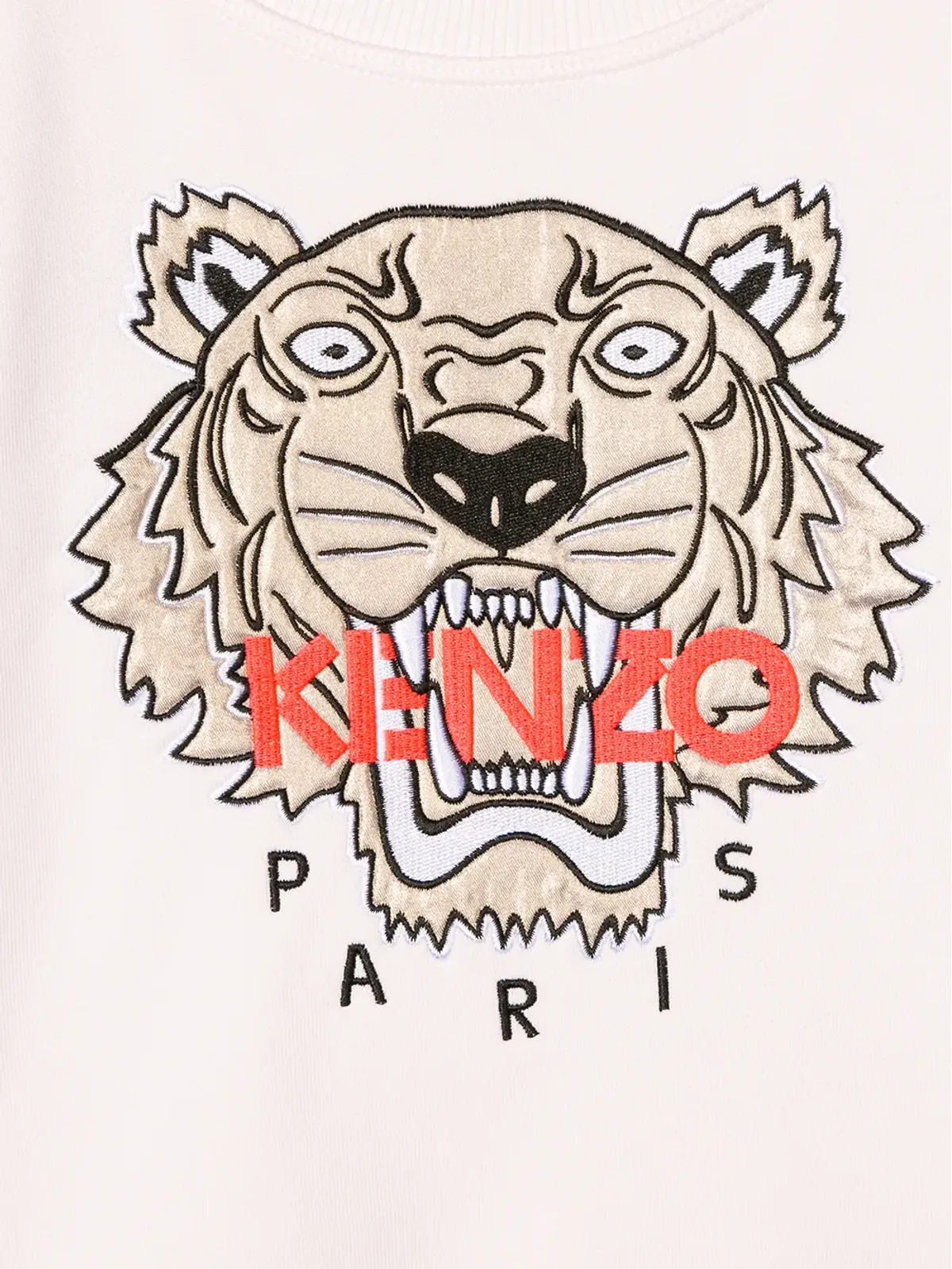 Kenzo Kids タイガー刺繍スウェットシャツ - ピンク - 画像3