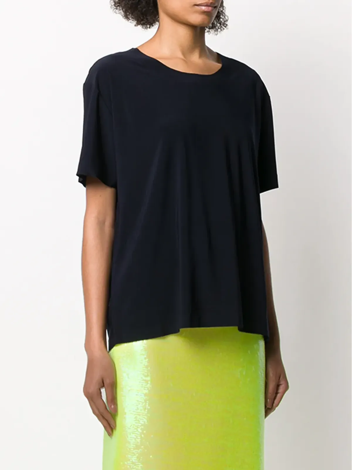 Norma Kamali 無地のTシャツ - 画像3