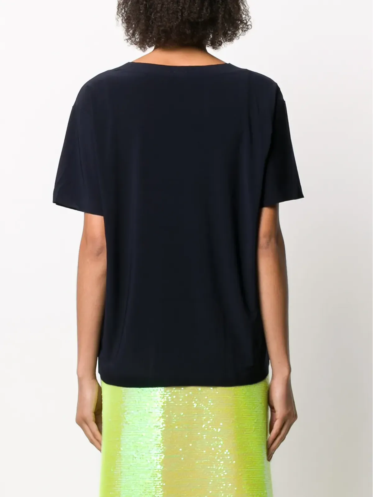 Norma Kamali 無地のTシャツ - 画像4
