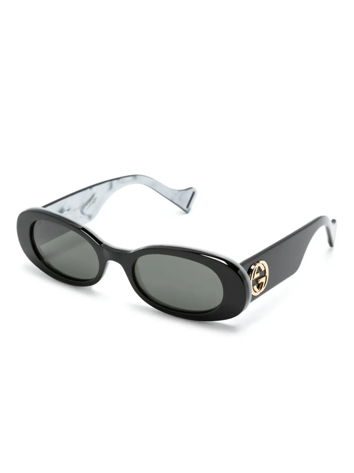 Gucci Eyewear GGオーバルフレームサングラス - 画像2