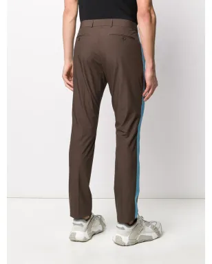 Valentino Garavani コントラストテープ スリムフィット パンツ - サムネイル4