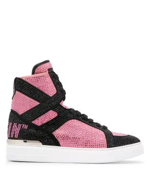 Philipp Plein Money Beast ハイトップスニーカー - サムネイル1