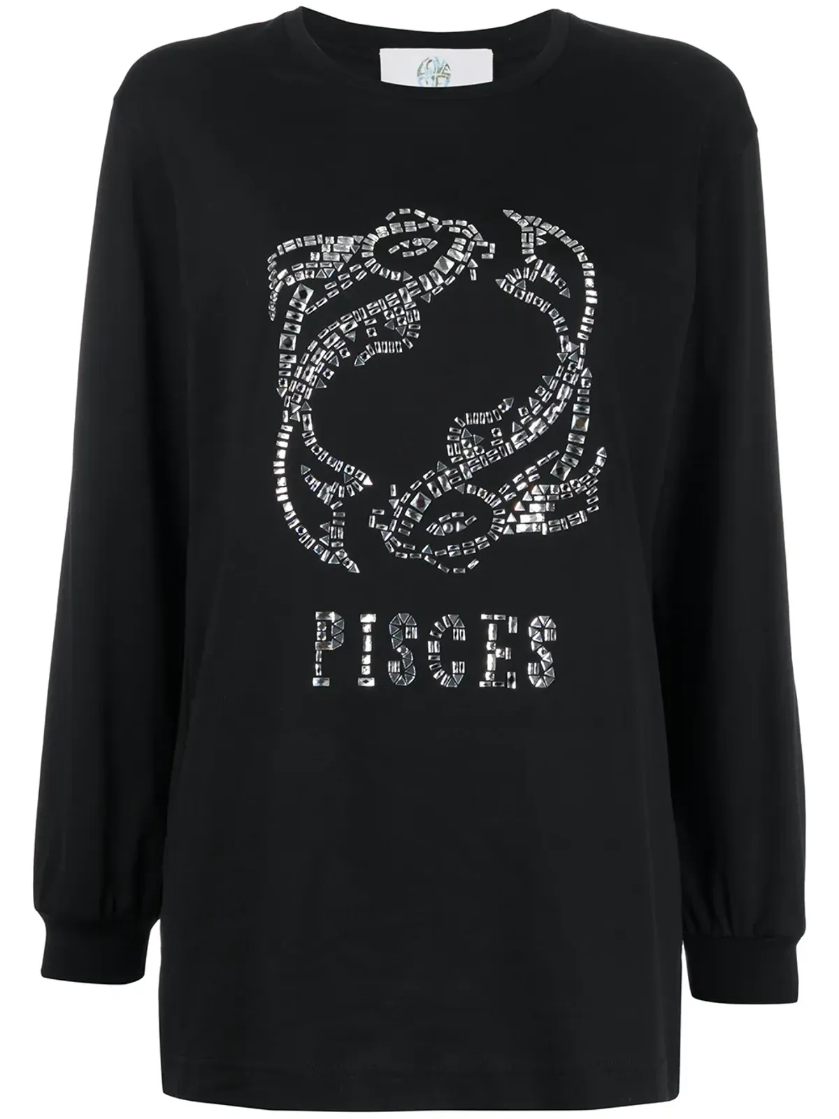 Alberta Ferretti 長袖 Pisces Tシャツ - 画像1