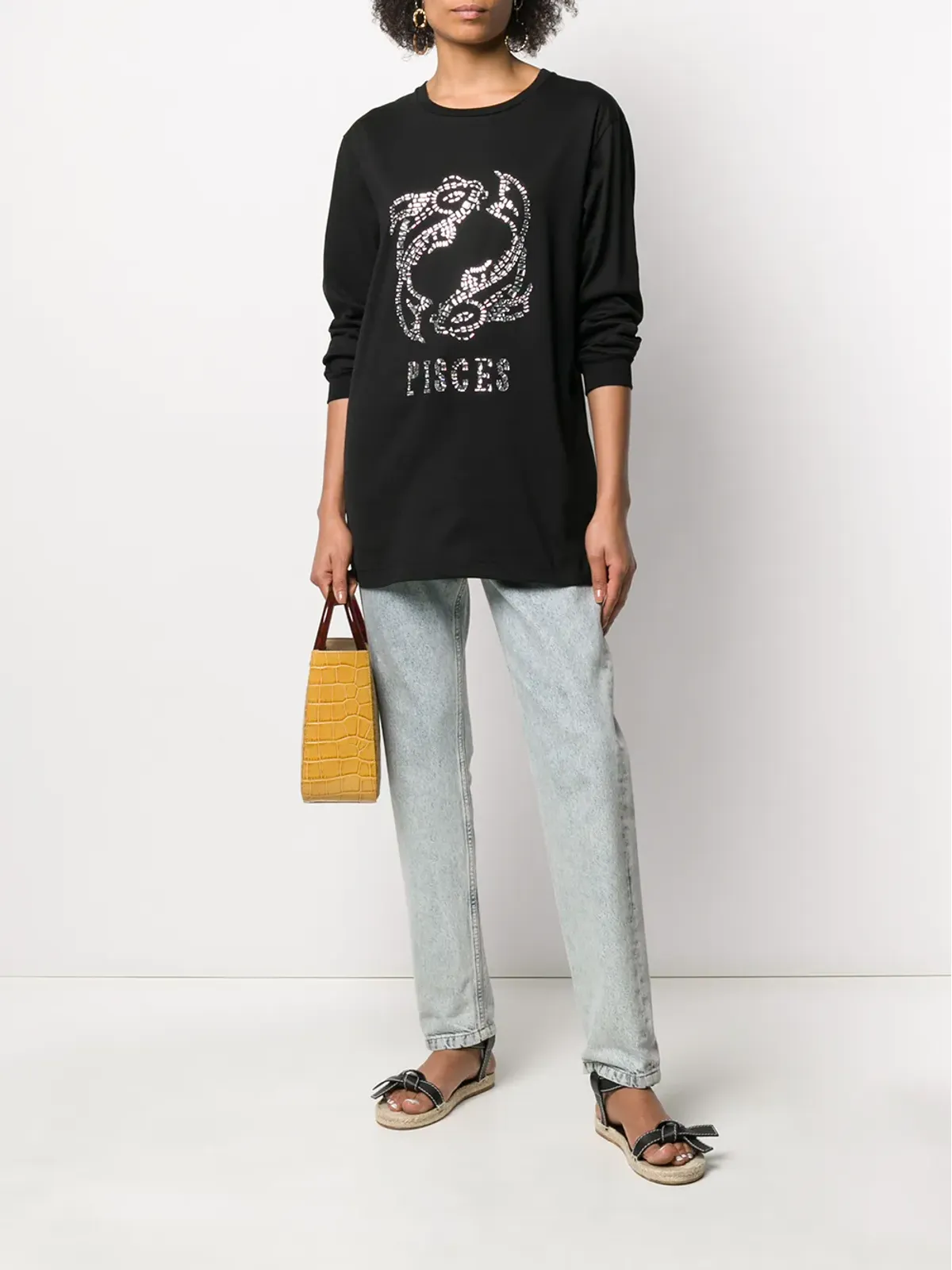 Alberta Ferretti 長袖 Pisces Tシャツ - 画像2