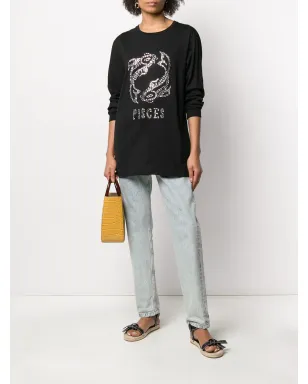 Alberta Ferretti 長袖 Pisces Tシャツ - サムネイル2
