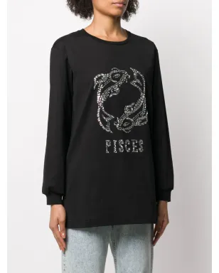 Alberta Ferretti 長袖 Pisces Tシャツ - サムネイル3
