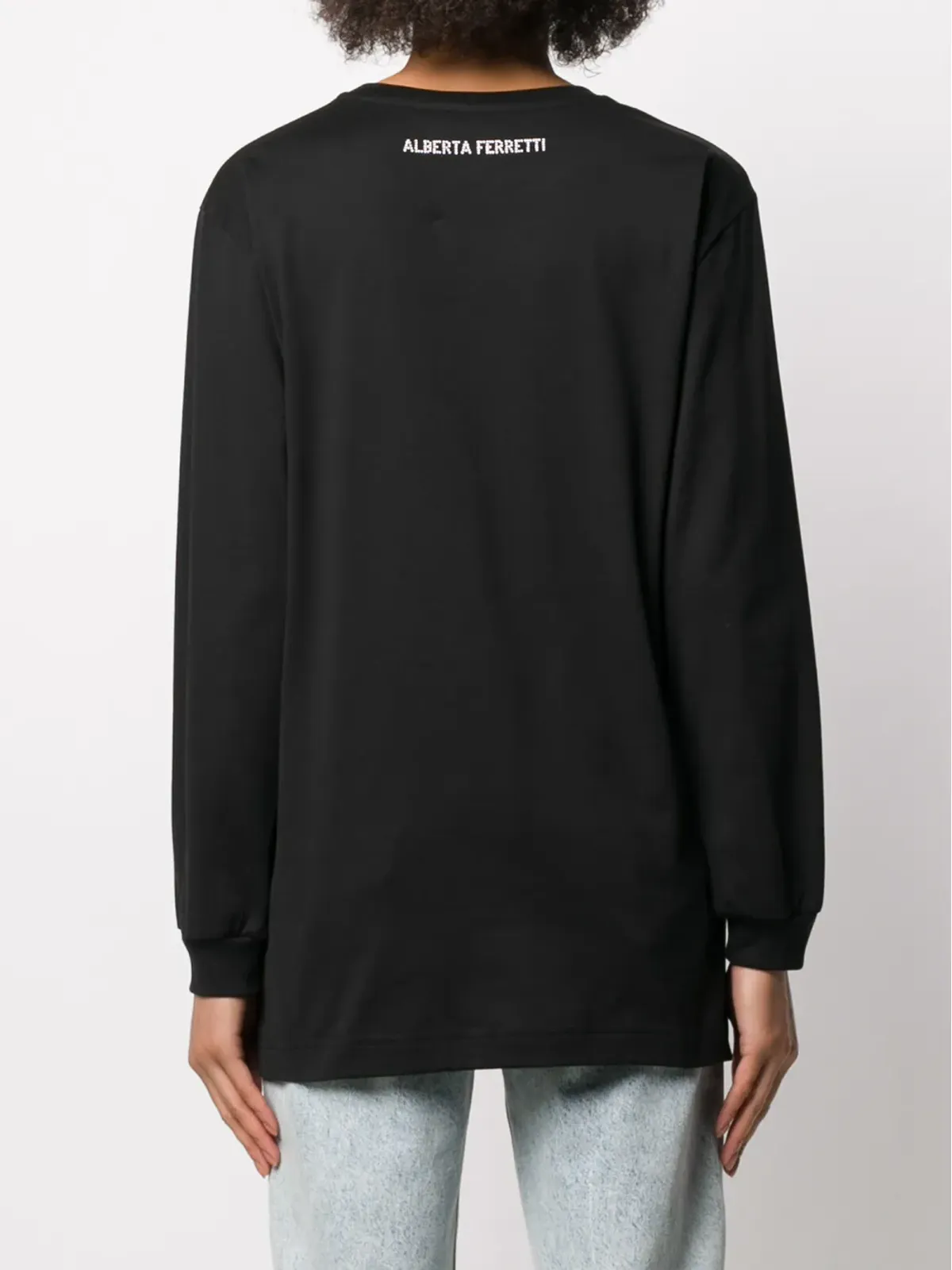 Alberta Ferretti 長袖 Pisces Tシャツ - 画像4