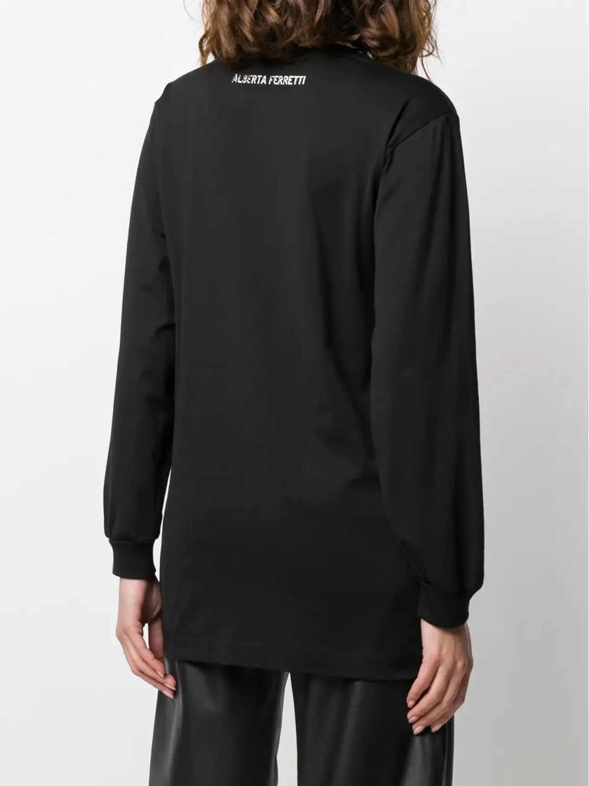 Alberta Ferretti タウルス クリスタル装飾付きニット - 画像4