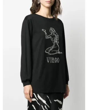 Alberta Ferretti ヴァルゴ クリスタル装飾ジャンパー - サムネイル3